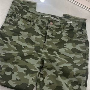 Camo jeans